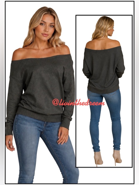 Nation LTD Sweaters - #T70 Nation LTD Raglan Off the Shoulder Sweater SZ M $98